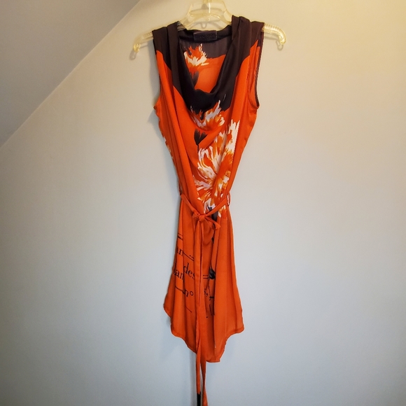 Womens silk summer dress - Picture 2 of 4